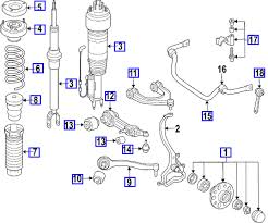 When you provide your vin with your order, we guarantee fitment; Mercedes C Class W203 Front Suspension Diagram