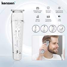 Bộ máy cạo râu KENSEN 5 trong 1 đa chức năng kèm đế sạc và cáp USB - Trang  phục khác