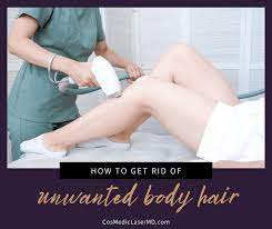 unwanted body hair without shaving