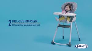 graco made2grow 6 in 1 highchair you