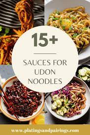 15 sauces for udon noodles with easy