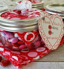valentine s day m m mason jar gift