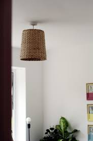 How To Make A Lampshade Diy Woven Basket Lighting Fixtures