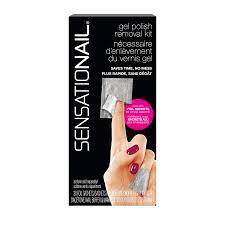 sensationail gel nail polish remover