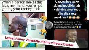 Kenya funny memes/sms ( messages and jokes ) kenya is the country full of creative people. Kenyan Funny Valentine Meme Videos Memes Vol14 Symoo Memes Kenyan Memes Men Conference Youtube