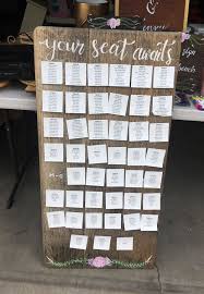 Wedding Decor Seating Chart Board For Sale In Aurora Co