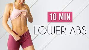 the best lower abs workout 10 min