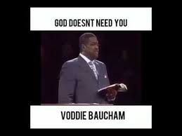 Multigenerational vision by voddie baucham taken from what he must be by voddie baucham, copyright 2009, crossway books, a division of good news publishers, wheaton illinois 60187. Voddie Baucham God Does Not Need You Youtube