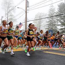 the boston marathon women s elite field