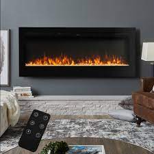 Led Electric Fireplace Wall Mounted