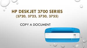 How to install hp deskjet 3720 driver: Hp Deskjet 3720 3755 3730 3723 How To Copy A Document Youtube