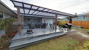 Large Acrylite Cover And Trex Deck With