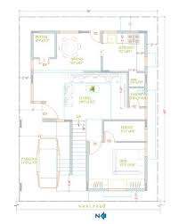 30x40 West Facing House Plan Duplex