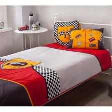 racer padded bedspread inspired by