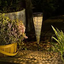 2 pack of moroccan solar light moroccan