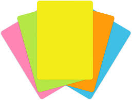 Pocket Chart Cards Brite Colors Top3542