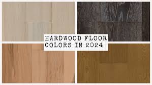 hardwood floor colors and trends in