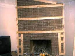 Dwnixon Covering A Brick Fireplace