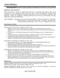 Canadian Resume Outline Paralegal Examples Paralegal Resumes