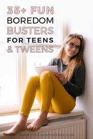 boredom busters to unplug your tweens