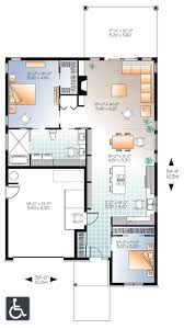 Accessible Barrier Free House Plan