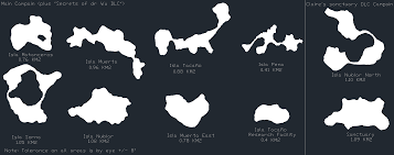 Updated Islands Size Chart Jurassicworldevo