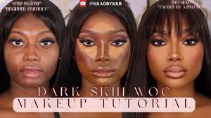 darkskin woc makeup you