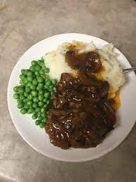 I always make enough extra sauce to serve over potatoes. Salisbury Steak Was On The Menu Yesterday Absolutely Amazing Chef John Was Right Though The Whole Meal Is Just An Excuse To Make That Delicious Gravy Foodwishes