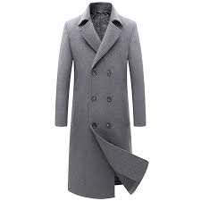 Men S Winter Coat Wool Coat Peacoat