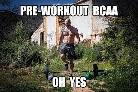 how much bcaa pre workout when to