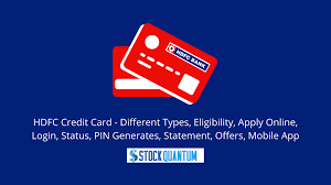hdfc credit card diffe types