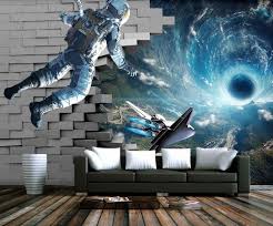 Astronaut With Galaxy Starry Wallpaper
