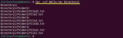 what is tar file its linux foss