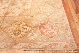antique turkish oushak rug