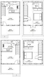 20x40 House Plans House Plan With Loft