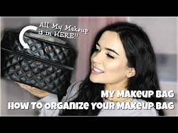 my makeup bag how to organize your