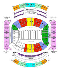 Bryant Denny Stadium Seating Chart Pride Of The Tide