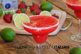 strawberry lime margarita the slow