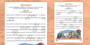Synonyms And Antonym Worksheets Ks2 English Twinkl