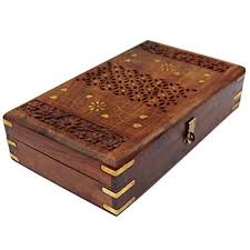 personalized wooden jewelry box 3d