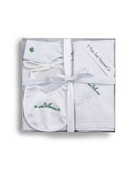 irish baptism gift box 3 piece set