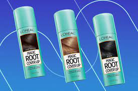 l oreal paris root cover up spray is on