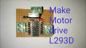 motor drive l293d creative electronics