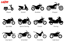 the 9 diffe types of motorcycles