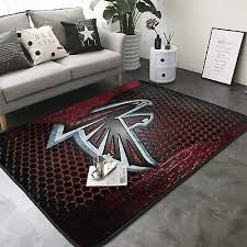 atlanta falcons rugs living room