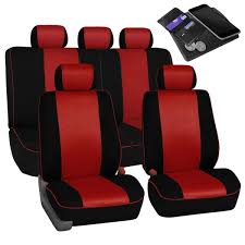Car Seat Covers Dmfb063red115