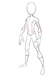 Superheroes drawing, spiderman step by step. How To Draw Spiderman Body Outline Spiderman Drawing Drawing Superheroes Spiderman Sketches