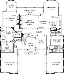 In this collection you will discover inviting main level floor plans that rise to comfortable second levels. European Style House Plan 6 Beds 6 5 Baths 6072 Sq Ft Plan 119 423 Floorplans Com