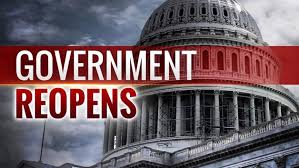 Image result for government  reopens