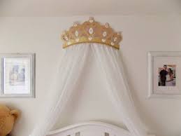3d Gold Princess Crown Canopy With